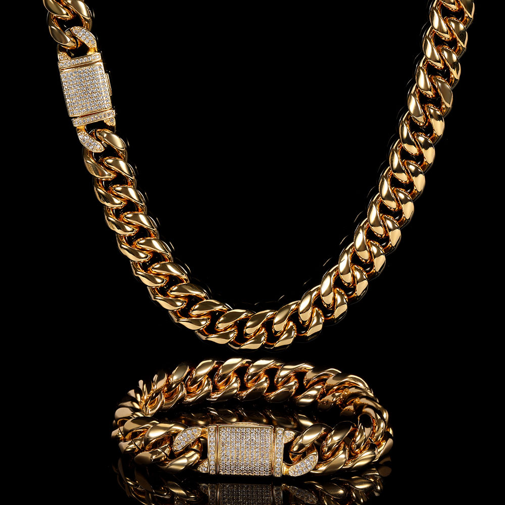 12mm Miami Mens Cuban Link Cha - đánh giá và giá Cuban Link Chain 12Mm