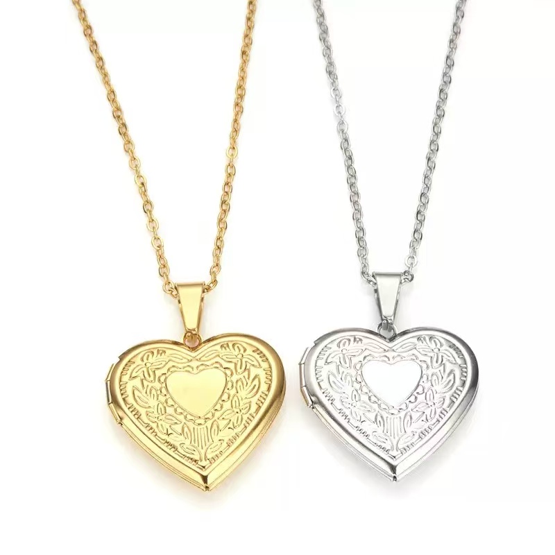 Romantic Heart Locket Pendants - đánh giá và giá Heart Locket Necklace Photo