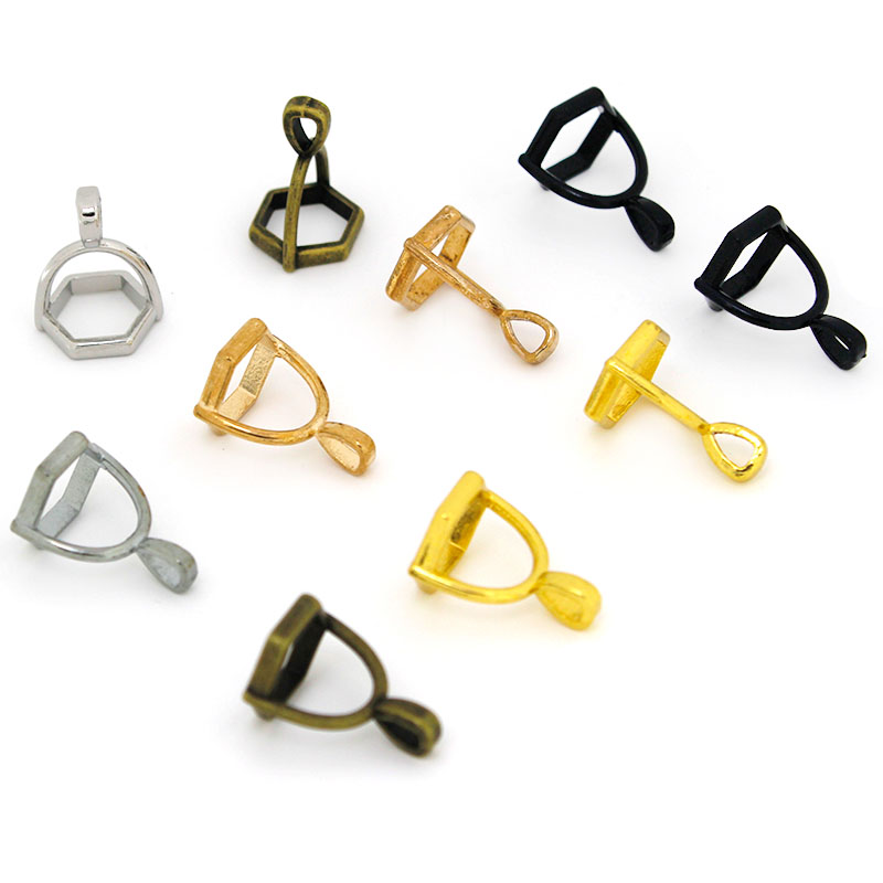 20Pcs Hexagonal Gemstone Cap N - đánh giá và giá Crystal Pendant Necklace Natural Stone