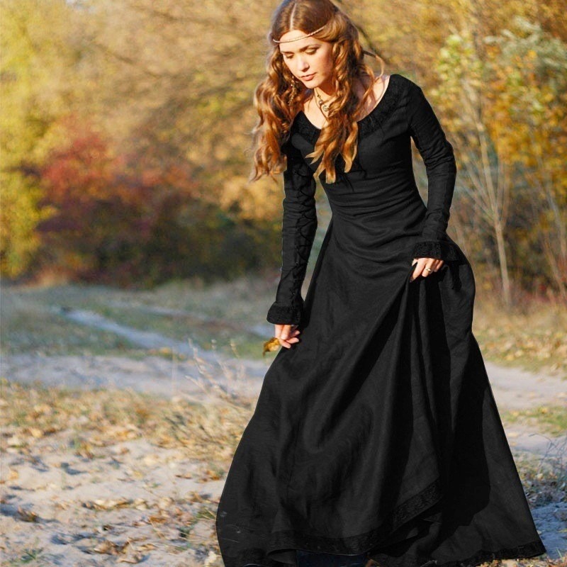 Women Medieval Long Dress V Ne - đánh giá và giá Necklaces