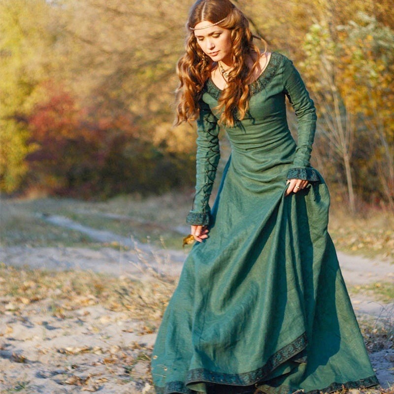Women Medieval Long Dress V Ne - đánh giá và giá Necklaces