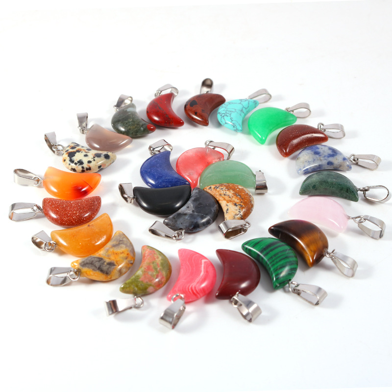 20pcs/ Bag Natural Stone Cryst - đánh giá và giá Crystal Pendant Necklace Natural Stone