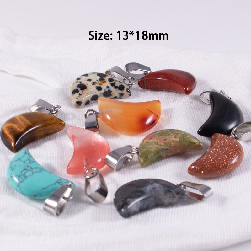 20pcs/ Bag Natural Stone Cryst - đánh giá và giá Crystal Pendant Necklace Natural Stone