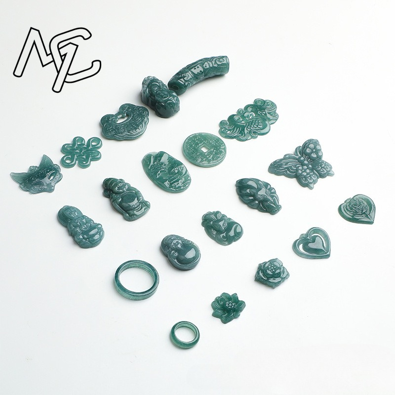 2PC Natural Blue Water Jadeite - đánh giá và giá Bracelets