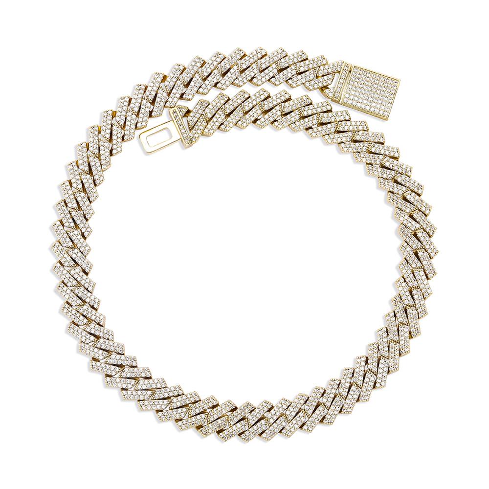 TOPGRILLZ 12Mm/14Mm Đá Micro M - đánh giá và giá Cuban Link Chain 12Mm