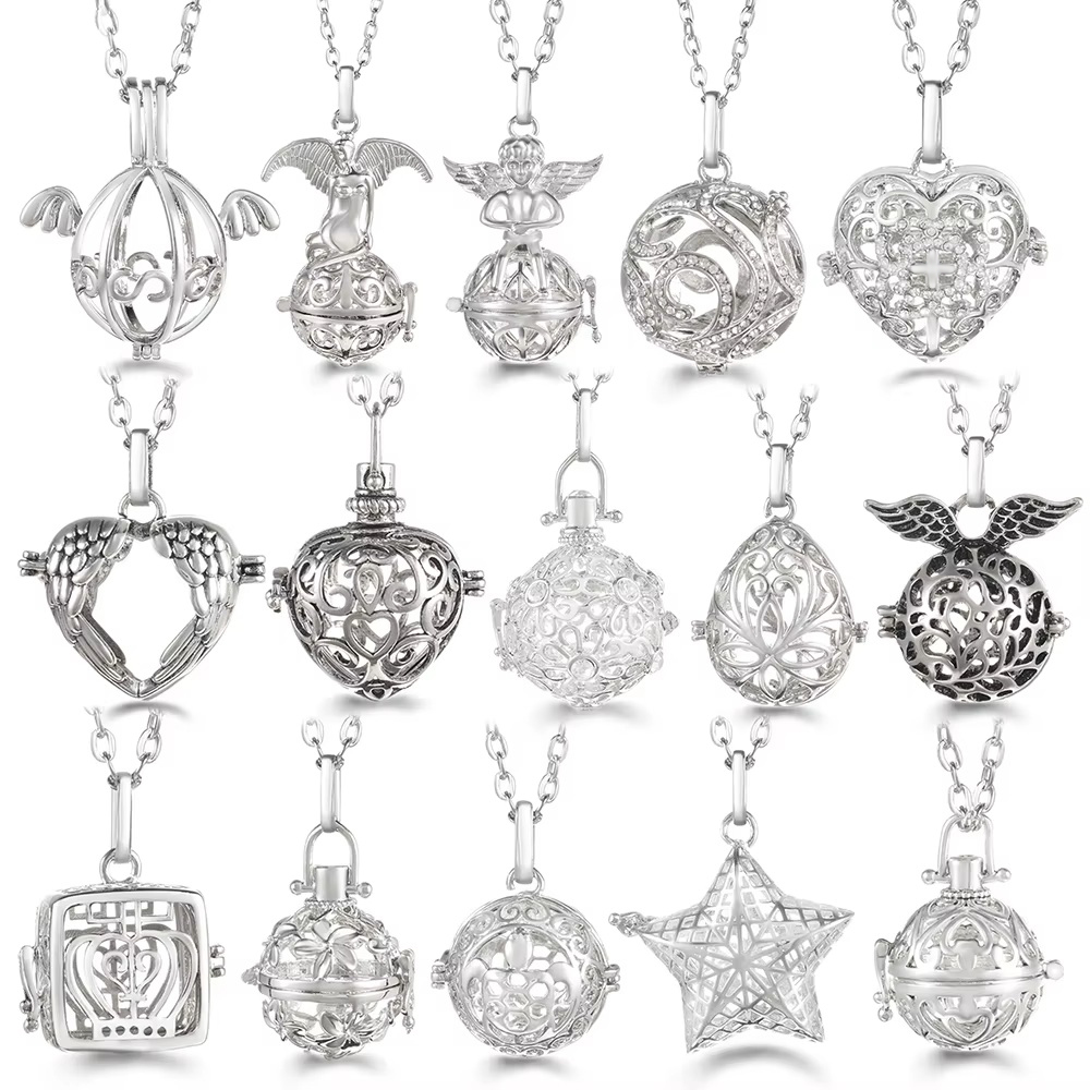 Mexico Chime Aromatherapy Call - đánh giá và giá Heart Locket Necklace Photo