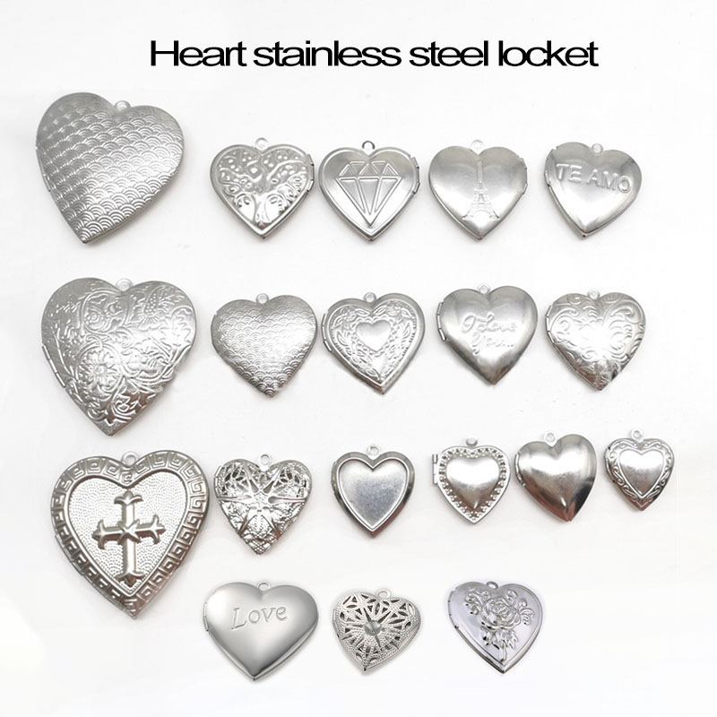 Trái Tim Tình Yêu Mề Đay Ga 20 - đánh giá và giá Heart Locket Necklace Photo