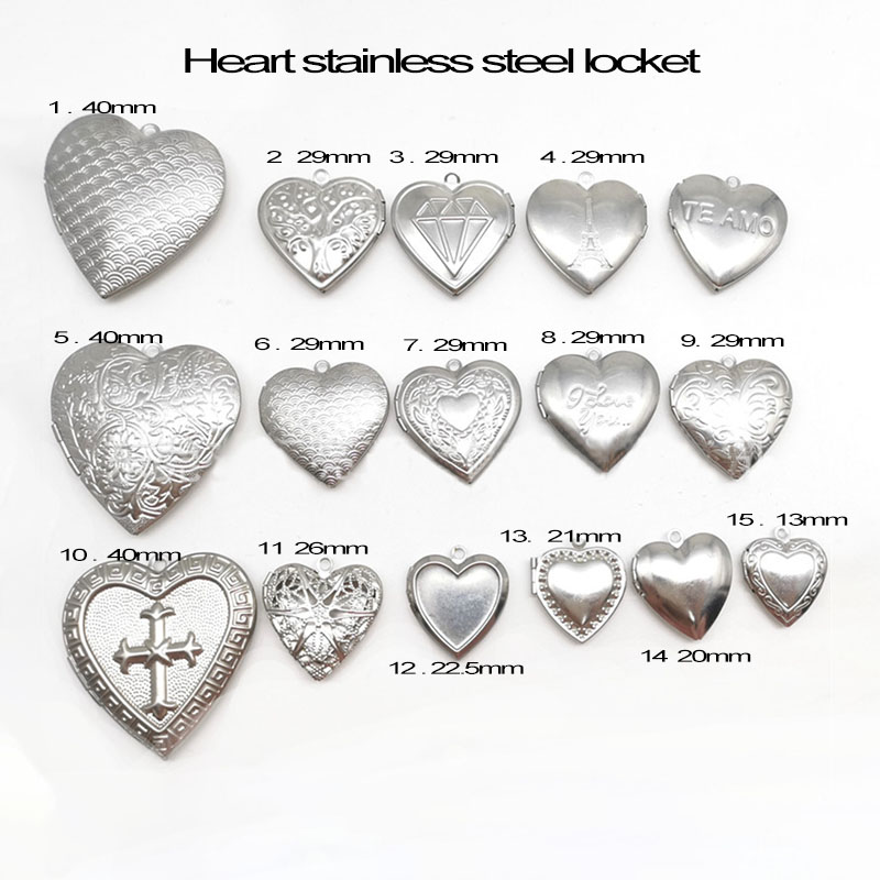 Trái Tim Tình Yêu Mề Đay Ga 20 - đánh giá và giá Heart Locket Necklace Photo